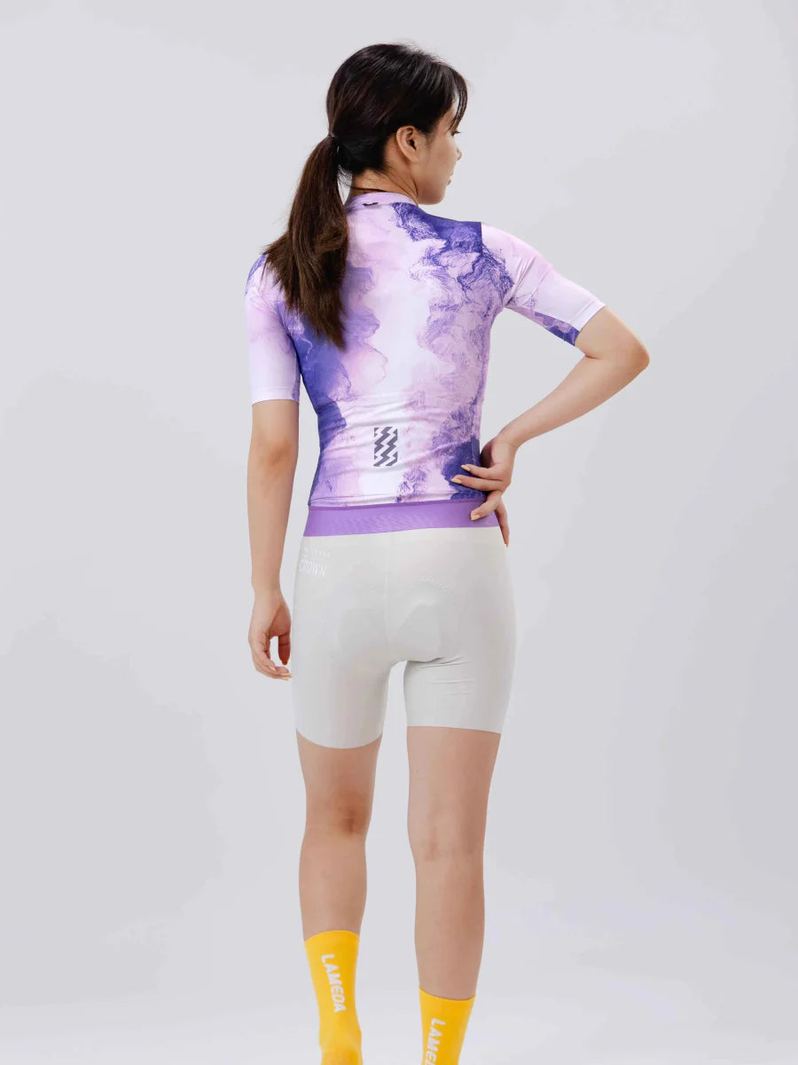 Slumber Women Cycling Jersey - Ink Purple