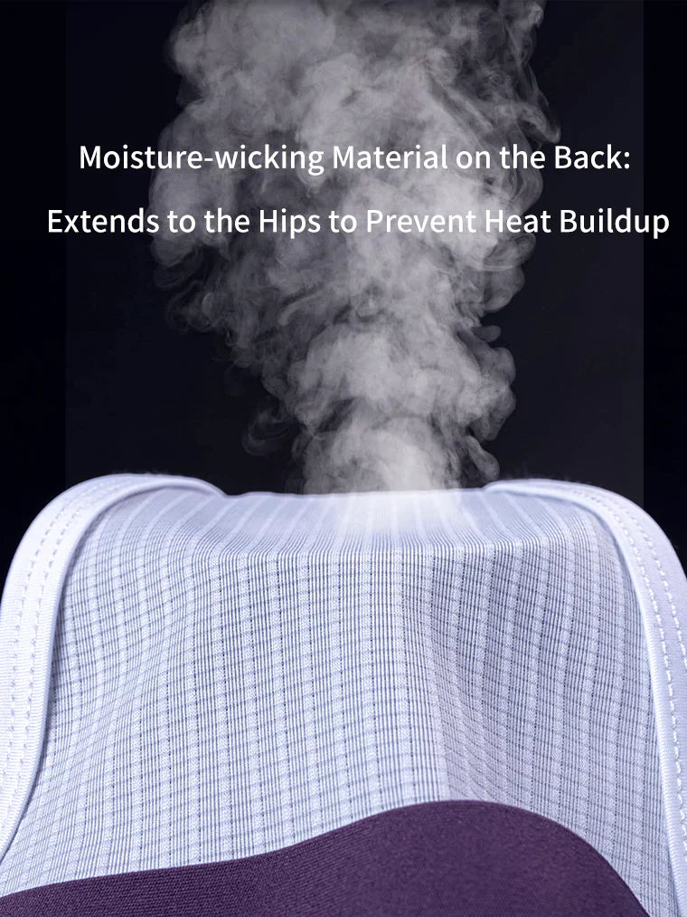Breathable Moisture-Managing Back Panel