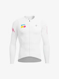 Sparkle Men's Cycling Jersey Long Sleeve - White
