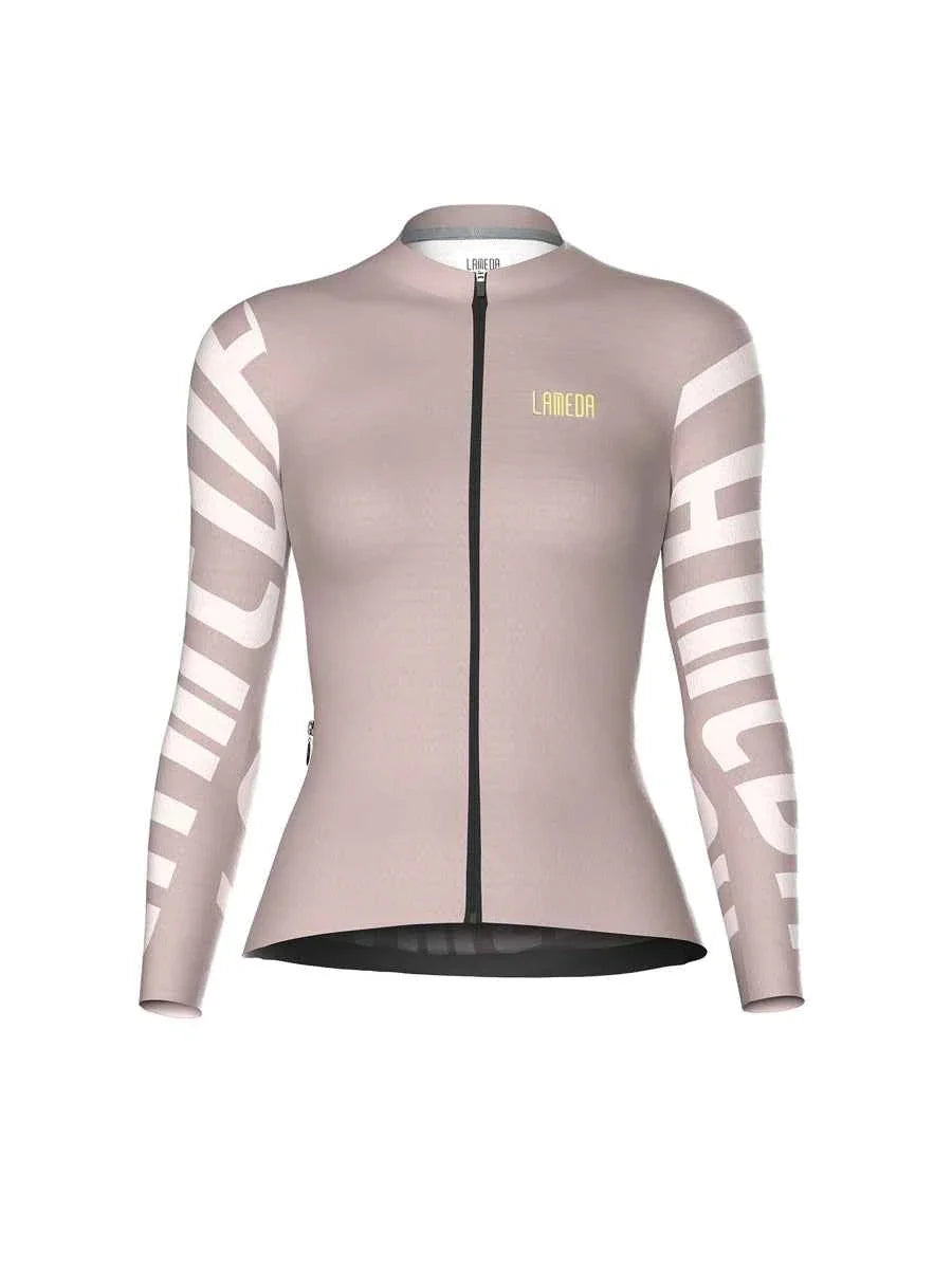 Splendid Women Cycling Jersey Long Sleeve - Lilac Purple