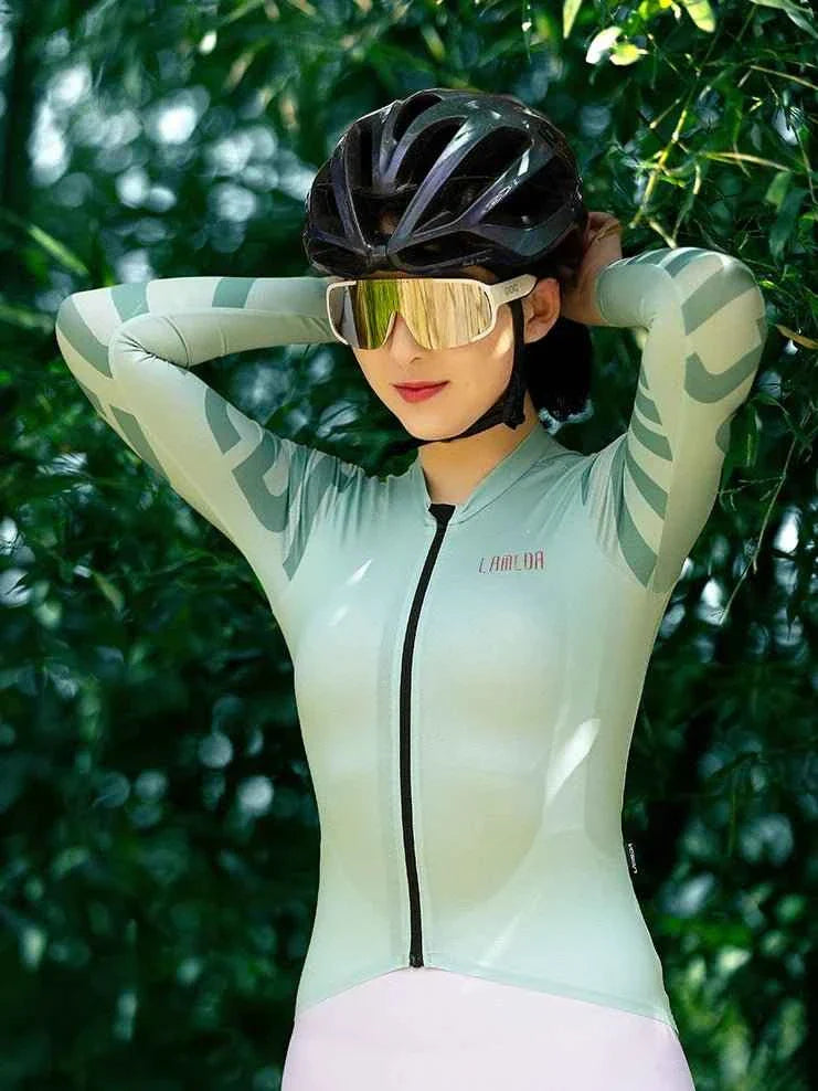 Splendid Women's Cycling Jersey - Rococo Green