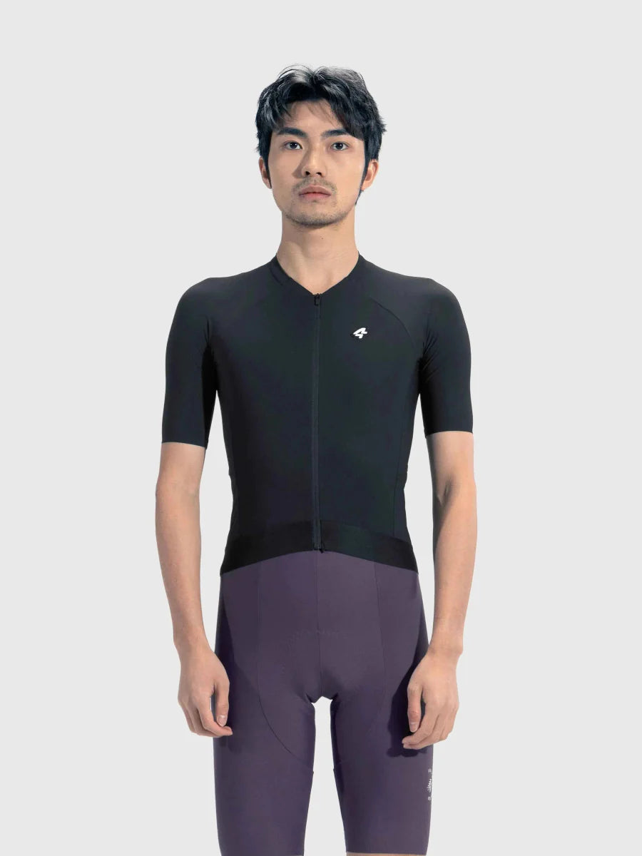 Summit Ride Men Cycling Jersey - Black