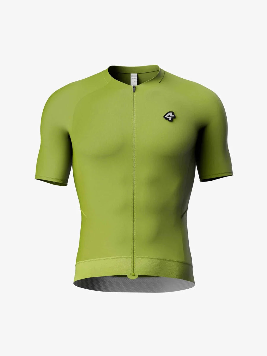 Summit Ride Men Cycling Jersey - Grass Green