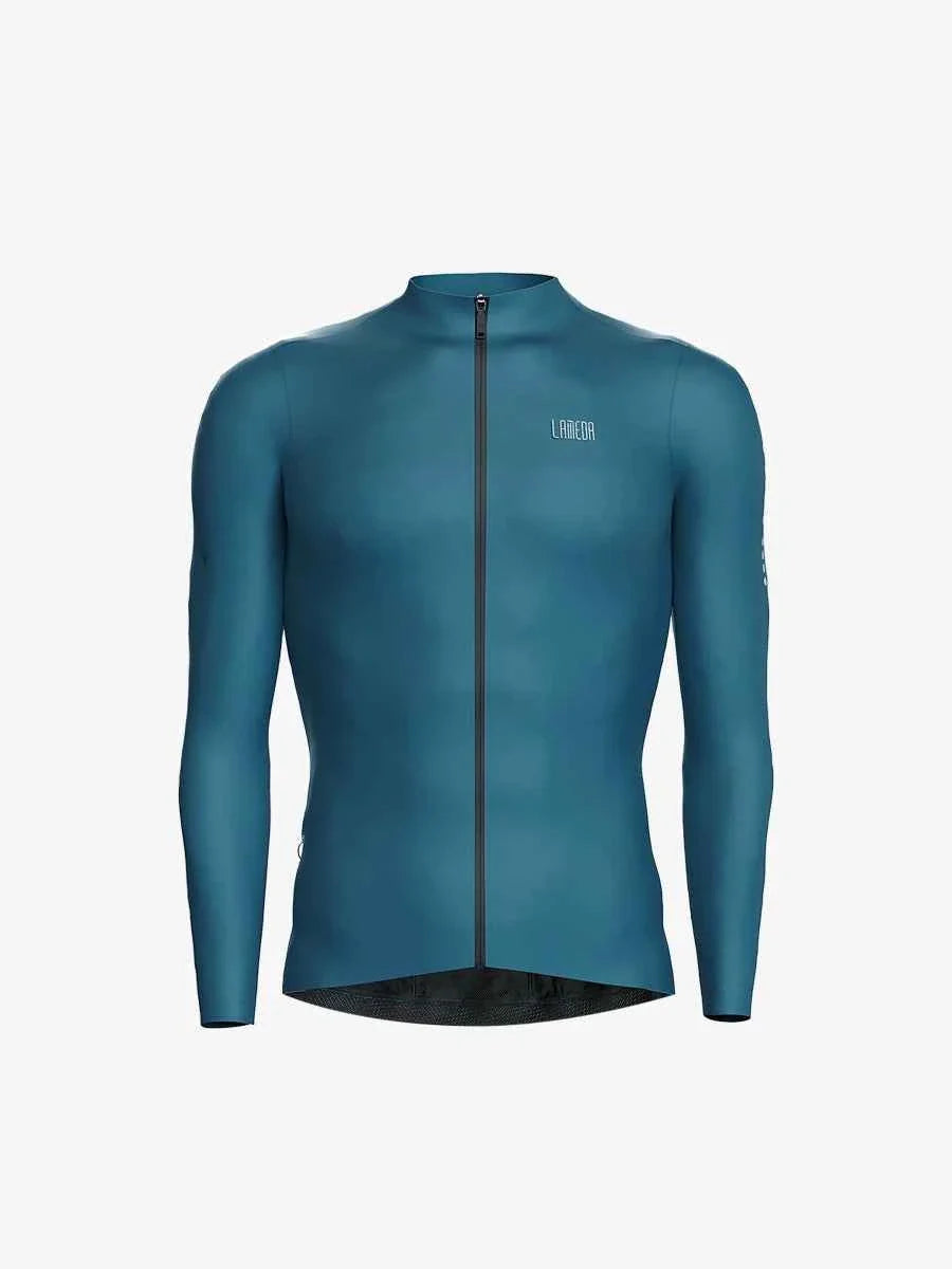 Transcend Men's Fleeced Thermal Jersey - Blue