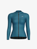 Transcend Women's Fleeced Thermal Jersey - Blue