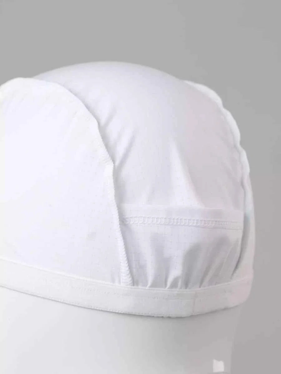 Unisex Cycling Cap - White
