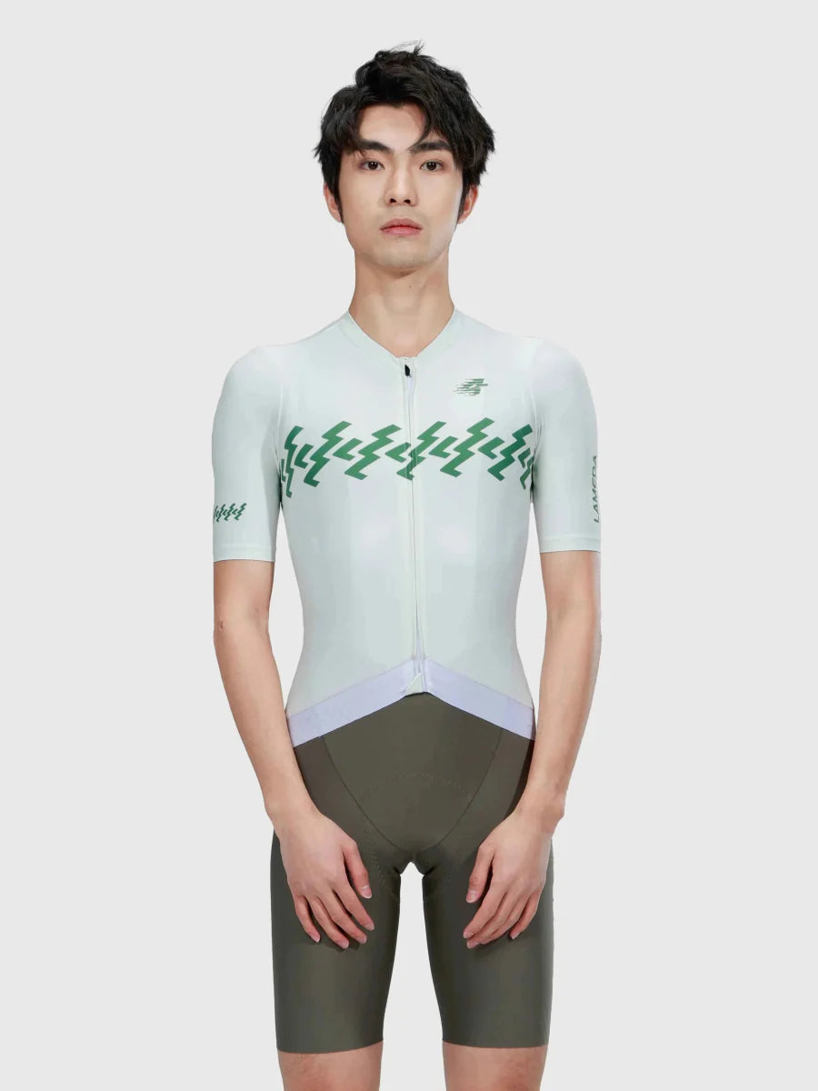 Verde Men Cycling Jersey - Cloud Lightning