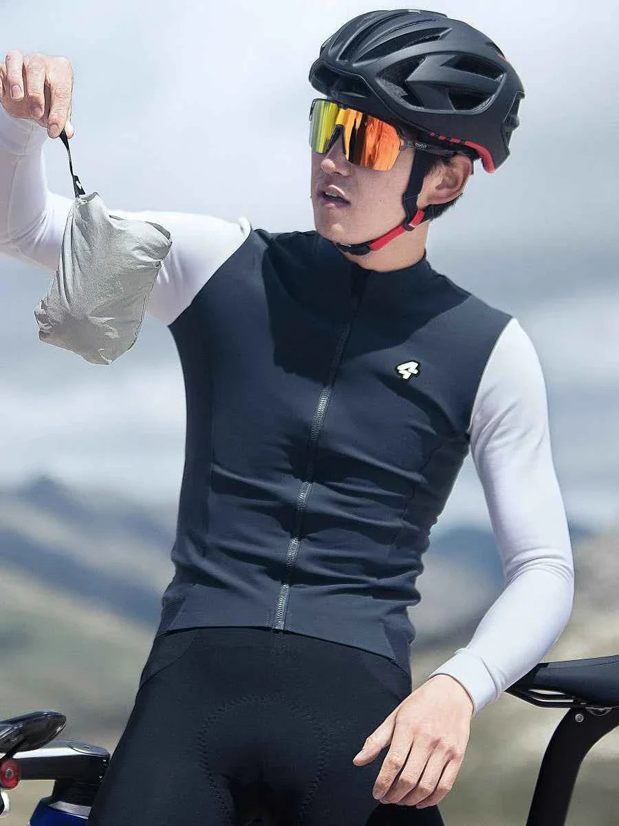Vigour Men's Fleeced Thermal Jersey - Blue