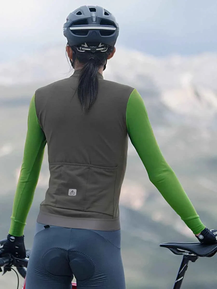 Vigour Men's Fleeced Thermal Jersey - Green
