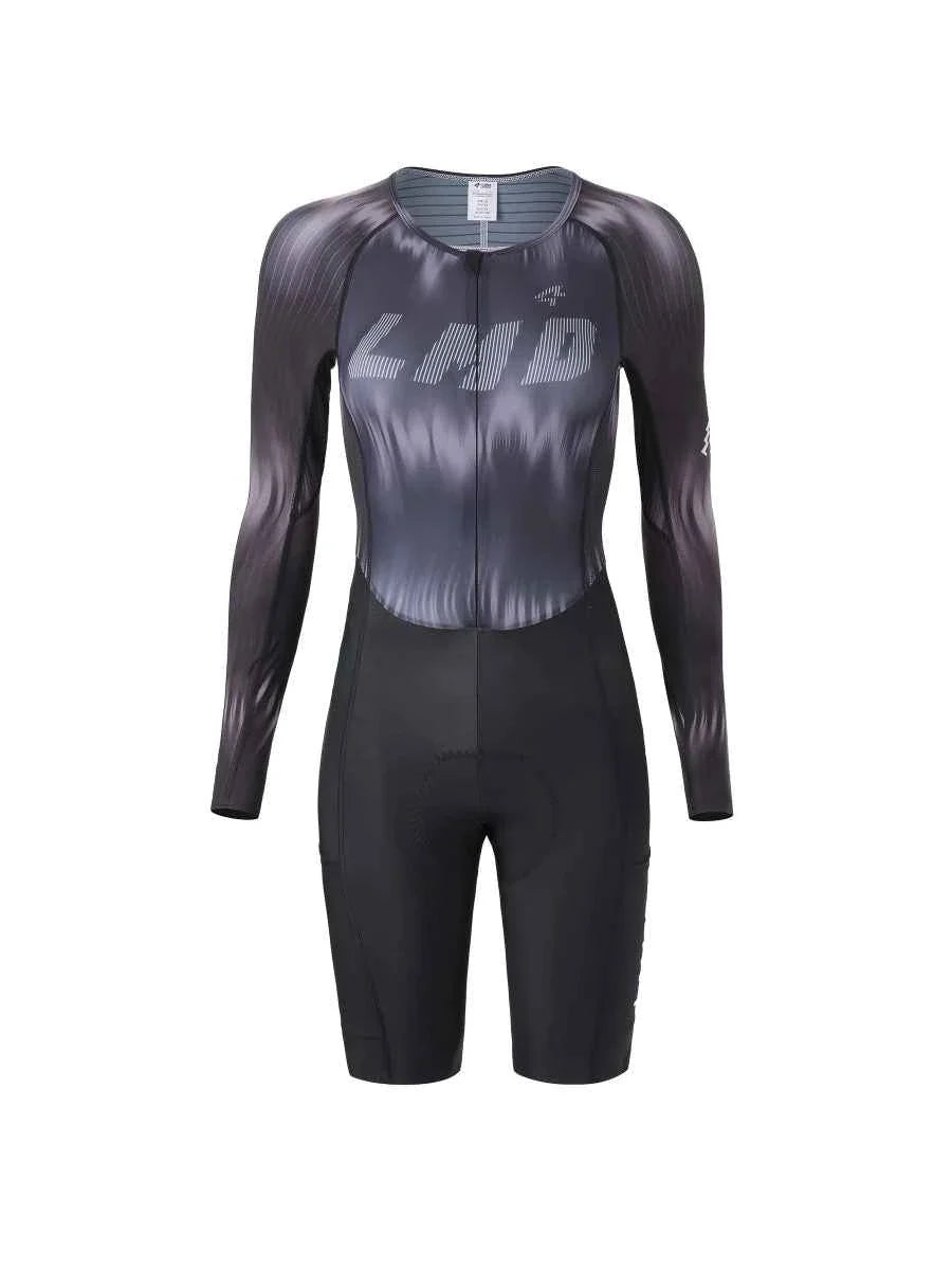 Women's Pro Cycling Skinsuit 2024SSS5228 - Black