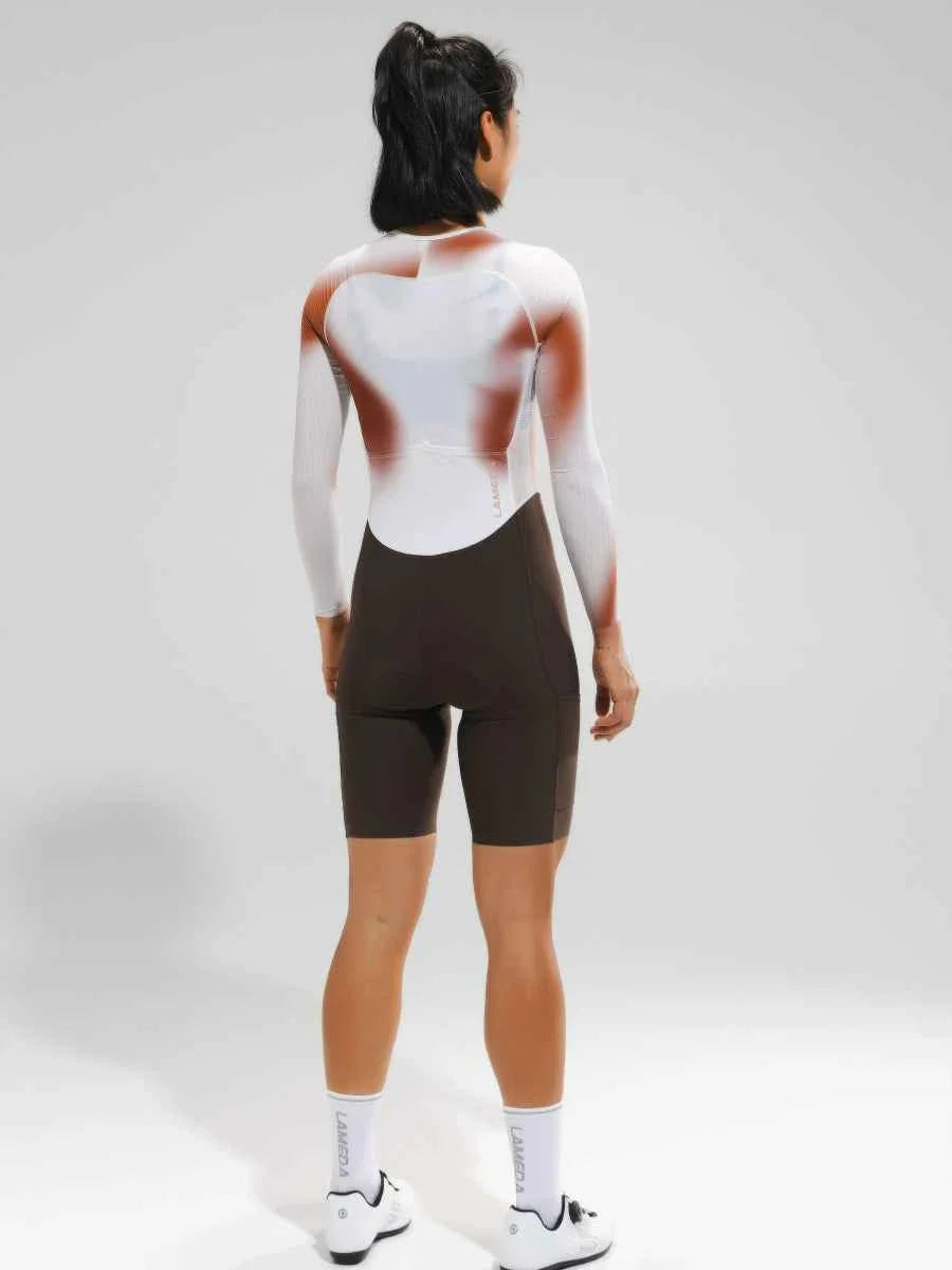 Women's Pro Cycling Skinsuit 2024SSS5228 - Khaki