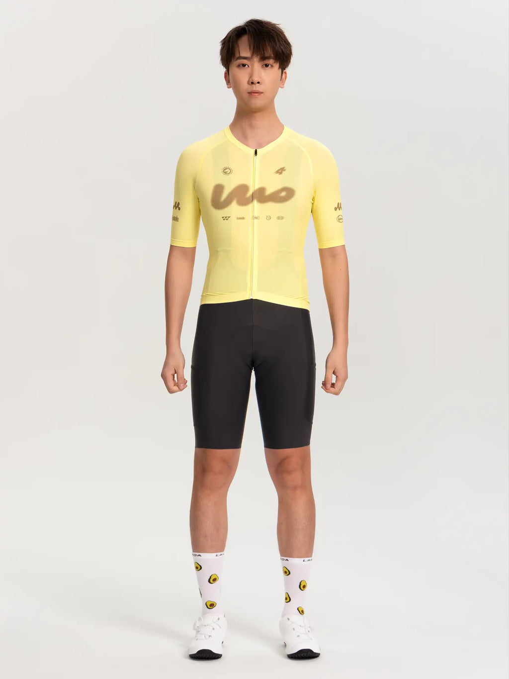 WOW Men's SS Jersey - Yellow front view