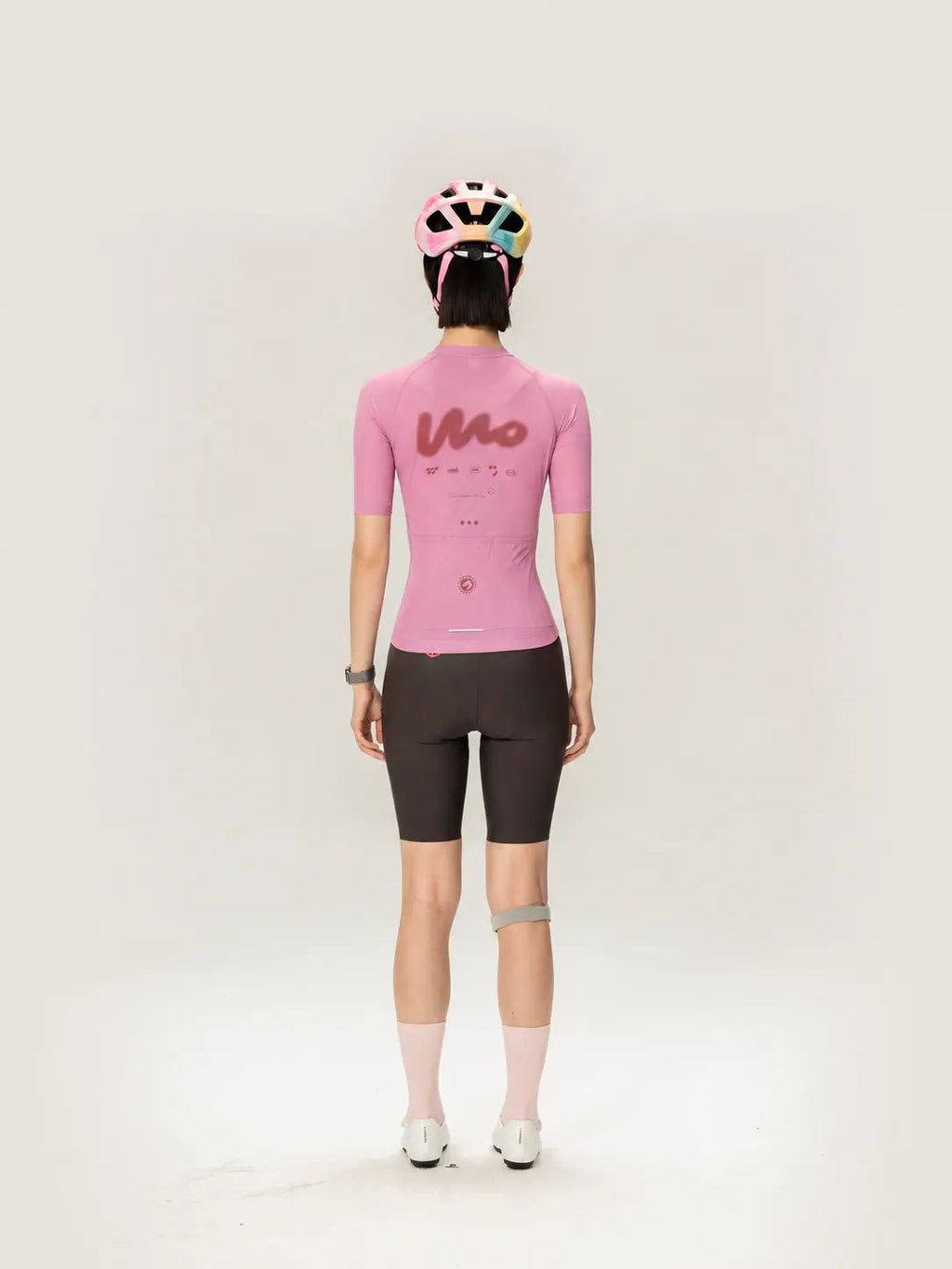 WOW Women's SS Jersey - Pink back view