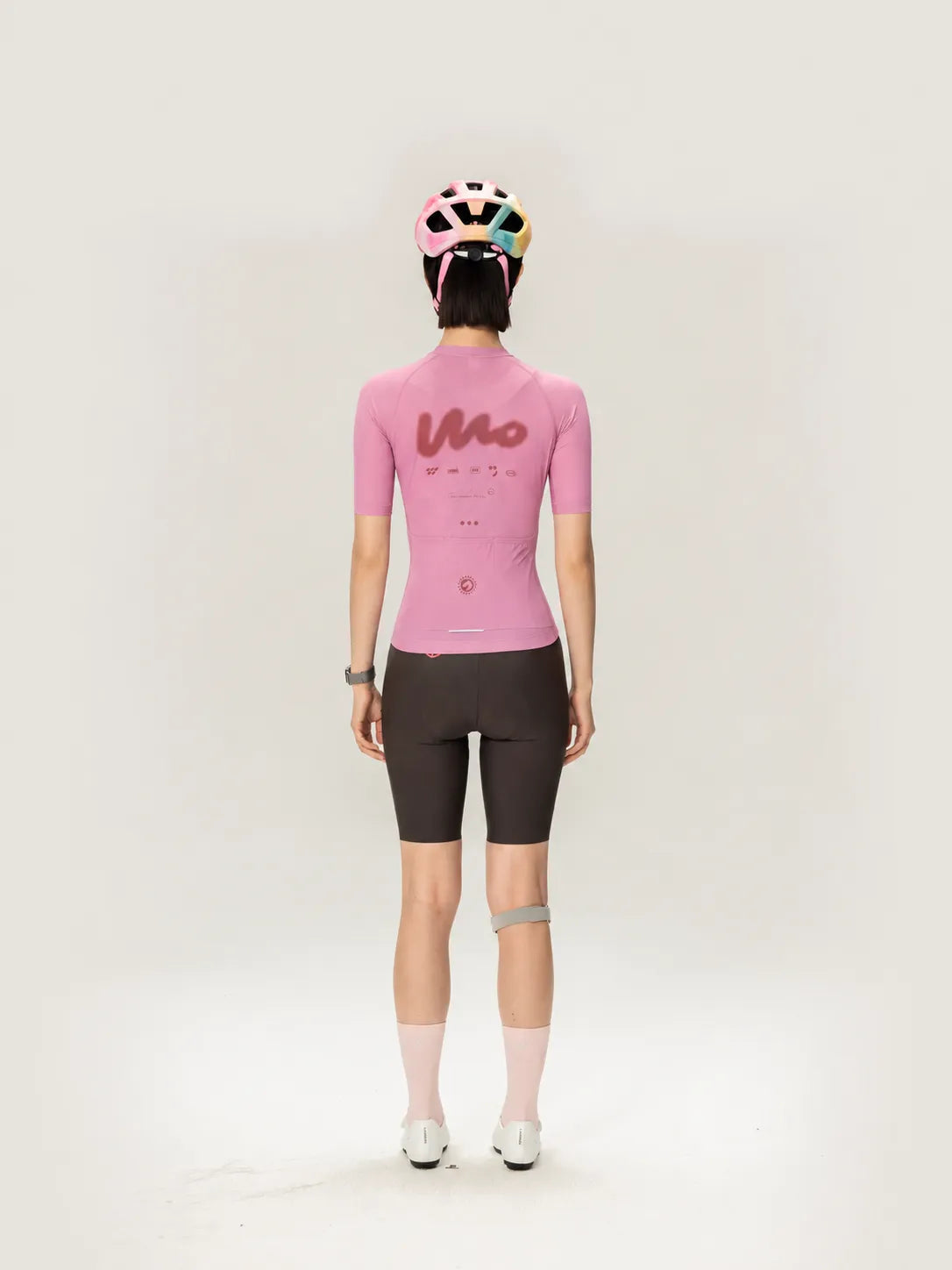 WOW Women's SS Jersey - Pink back view