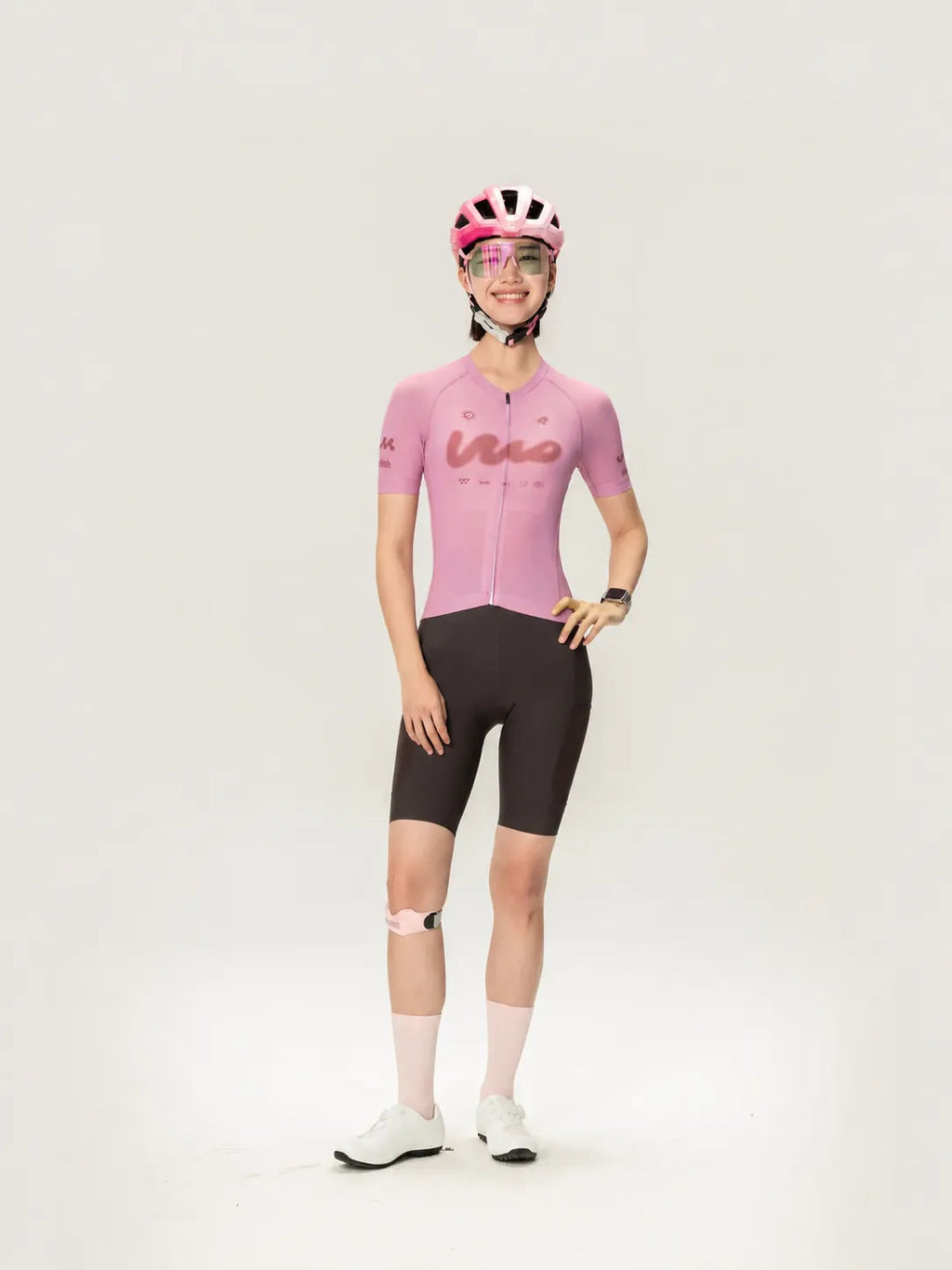 WOW Women's SS Jersey - Pink front view