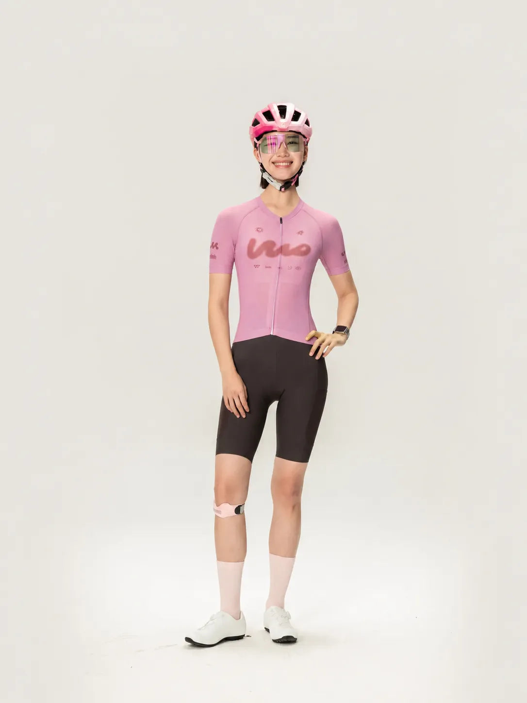 WOW Women's SS Jersey - Pink front view