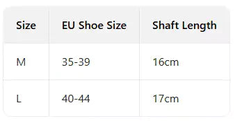 Lameda Cycling Socks "Made of" Fruits - Size chart